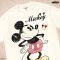 Power 7 Shop เสื้อยืดการ์ตูน มิกกี้เมาส์ ลิขสิทธ์แท้ DISNEY (MK-194)