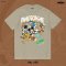 Power 7 Shop เสื้อยืดการ์ตูน Mickey & Friends  ลิขสิทธ์แท้ DISNEY (MK-295-สีกากี)