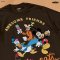 Power 7 Shop เสื้อยืดการ์ตูน Mickey & Friends  ลิขสิทธ์แท้ DISNEY (MK-296-สีน้ำตาล)