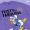 Power 7 Shop เสื้อยืดการ์ตูน Donald Duck  ลิขสิทธ์แท้ DISNEY (MK-300-สีม่วง)