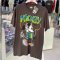 Power 7 Shop เสื้อยืดการ์ตูน มิกกี้เมาส์ ลิขสิทธ์แท้ DISNEY (MK-315 สีเทาเข้ม)