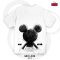 Mickey Mouse เสื้อยืดลิขสิทธิ์ คอกลม แขนสั้น (MKX-039)