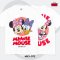 Mickey Mouse เสื้อยืดลิขสิทธิ์ คอกลม แขนสั้น (MKX-072)