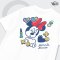 Mickey Mouse เสื้อยืดลิขสิทธิ์ คอกลม แขนสั้น (MKX-079)