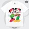 Power 7 Shop เสื้อยืดการ์ตูน มิกกี้เมาส์ “Merry Christmas” ลิขสิทธ์แท้ DISNEY (MKX-097)