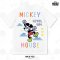 Mickey Mouse เสื้อยืดลาย มิกกี้เมาส์ ลิขสิทธิ์แท้ดิสนีย์ (MKX-125)
