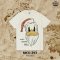 Power 7 Shop เสื้อยืดการ์ตูน "Donald Duck" ลิขสิทธ์แท้ DISNEY (MKX-293-สีครีม)