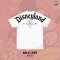 Power 7 Shop เสื้อยืดการ์ตูน "Mickey Mouse Disneyland"  ลิขสิทธ์แท้ DISNEY(MKX-299)