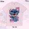 Power 7 Shop เสื้อยืดการ์ตูน "Stitch" ลิขสิทธิ์แท้ DISNEY (TM-172)