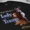 Power 7 Shop เสื้อยืดการ์ตูน " Lady and the Tramp" ลิขสิทธิ์แท้ DISNEY (TM-177)