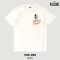 Power 7 Shop เสื้อยืดการ์ตูน ลาย "Cruella" คอลเลคชั่น "Disney Villains" ลิขสิทธิ์แท้ DISNEY (TMX-099-สีครีม)