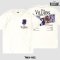 Power 7 Shop เสื้อยืดการ์ตูน ลาย "Disney Villains" ลิขสิทธิ์แท้ DISNEY (TMX-102-สีครีม)