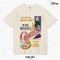 Power 7 Shop เสื้อยืดการ์ตูน ลาย "Cinderella" คอลเลคชั่น "Disney Classics" ลิขสิทธิ์แท้ DISNEY (TMX-103-สีครีม)