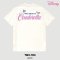 Power 7 Shop เสื้อยืดการ์ตูน ลาย "Cinderella" คอลเลคชั่น "Disney Classics" ลิขสิทธิ์แท้ DISNEY (TMX-104-สีครีม)