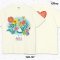 Power 7 Shop เสื้อยืดการ์ตูน ลาย "Alice in Wonderland" คอลเลคชั่น "Disney Classics" ลิขสิทธิ์แท้ DISNEY(TMX-107-สีครีม)