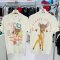 Power 7 Shop เสื้อยืดการ์ตูน "Bambi" ลิขสิทธิ์แท้ DISNEY (TMX-125-สีครีม)