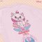 Power 7 Shop เสื้อยืดการ์ตูน "Marie" ลิขสิทธิ์แท้ DISNEY (TMX-128-สีชมพูอ่อน)