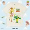 Power 7 Shop เสื้อยืดการ์ตูน Toy Story ลิขสิทธิ์แท้ DISNEY (TMX-133-สีครีม)