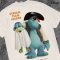 Power 7 Shop เสื้อยืดการ์ตูน "Monster inc." คอลเลคชั่น "Disney Classics" (TMX-146-สีครีม)