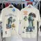 Power 7 Shop เสื้อยืดการ์ตูน "Monster inc." คอลเลคชั่น "Disney Classics" (TMX-146-สีครีม)