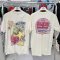 Power 7 Shop เสื้อยืดการ์ตูน "Alice In Wonderland" คอลเลคชั่น "Disney Classics" (TMX-151- สีครีม)