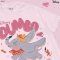 Power 7 Shop เสื้อยืดการ์ตูน "Dumbo" คอลเลคชั่น "Disney Classics" (TMX-160-สีชมพูอ่อน)