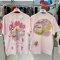 Power 7 Shop เสื้อยืดการ์ตูน "Dumbo" คอลเลคชั่น "Disney Classics" (TMX-160-สีชมพูอ่อน)
