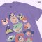 Power 7 Shop เสื้อยืดการ์ตูน "TOY STORY"  ลิขสิทธ์แท้ DISNEY (TMX-170-สีม่วง)