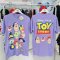 Power 7 Shop เสื้อยืดการ์ตูน "TOY STORY"  ลิขสิทธ์แท้ DISNEY (TMX-170-สีม่วง)