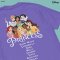 Power 7 Shop เสื้อยืดการ์ตูน "Disney princess"  ลิขสิทธ์แท้ DISNEY (TMX-175-สีม่วง)