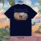 Power 7 Shop เสื้อยืดการ์ตูน Lilo & Stitch ลิขสิทธิ์แท้ DISNEY (TMX-199-สีกรม)