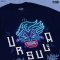 Power 7 Shop เสื้อยืดการ์ตูน "Ursula" ลิขสิทธิ์แท้ DISNEY (TMX-203-สีกรม)