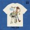 Power 7 Shop เสื้อยืดการ์ตูน Toy Story ลิขสิทธิ์แท้ DISNEY (TMX-236-สีครีม)