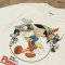 Power 7 Shop เสื้อยืดการ์ตูน "Pinocchio" ลิขสิทธิ์แท้ DISNEY (TMX-261-สีครีม)