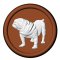 BULLDOG ON 2.5" ROUND CHOC MOLD (CK 90-12983)