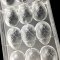 พิมพ์ช็อคโกแลต Polycarbonate รูปไข่อีสเตอร์ แบบผิวมีลาย (2028)