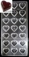 พิมพ์ช็อคโกแลต รูปหัวใจ( 2180)