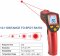 ปืนวัดอุณหภูมิ Digital Laser Infrared Thermometer Temperature Gun  (-50℃～380℃)