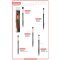 Mei Linda Posh and Paint Eye Blender Brush #08 แปรงเกลี่ยอายแชโดว์