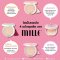 MILLE SNAIL COLLAGEN PACT SPF25 PA++ (ตลับส้ม)