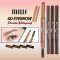 MILLE 6D EYEBROW PENCIL WATERPROOF #4 ESPRESSO BROWN