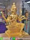องค์พระพรหมเนื้อโลหะทองเหลือง ปิดทองแท้ 100 %