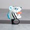 Crazy Safety Kids Bicycle Bell - White Tiger