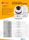 HP-ROBOT20-4 กล้องวงจรปิดไฮวิว โรบอท 2 ล้านพิกเซล กล้องหมุนจับภาพตามตัวบุคคล บังคับหมุนได้ 355 องศา ขึ้นลง 110 องศา มีไมค์ในตัว พูดคุยผ่านตัวกล้องได้ Wifi robot camera 2 Megapixel & AI Human Detection