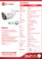 HA-324B20L กล้องวงจรปิดไฮวิว 2 ล้านพิกเซล ใช้งานภายนอกและภายใน บันทึกภาพสี 24 ชั่วโมง (Hiview Bullet Camera Night Color 2 MP 4 in 1)