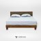 Shizen Bed เตียงไม้สักสไตล์ญี่ปุ่น BE125
