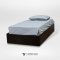 Brick Bed เตียงไม้สักไม่มีหัวเตียง BE029