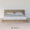 Saku Bed เตียงสไตล์ญี่ปุ่น BE120