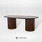 Mellow โต๊ะอาหารไม้สัก DS111 Scandinavian Luxury
