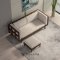WAFFLE Sofa ชุดโซฟาไม้สัก 2 ที่นั่ง SO008